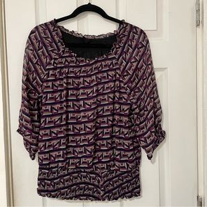 womens vintage summer blouse